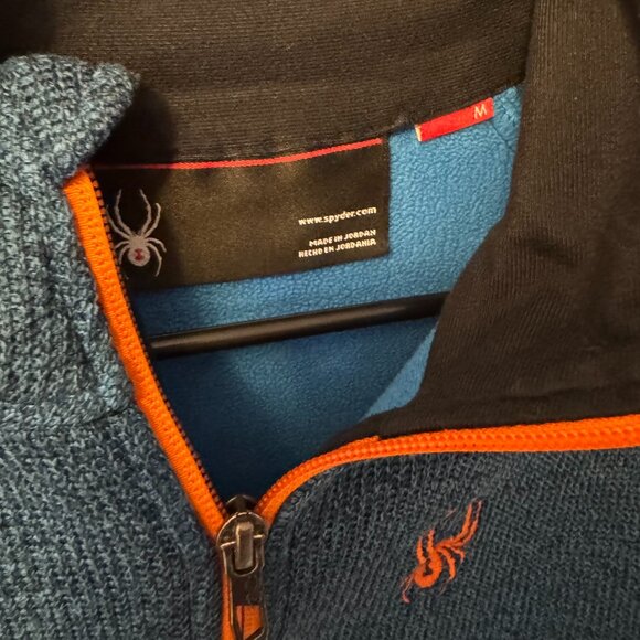 Spyder Thermal Quarter Zip Jacket - Medium - Picture 4 of 4